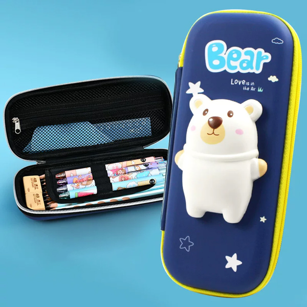 Bóp Viết Vải Gấu Xanh - 7295