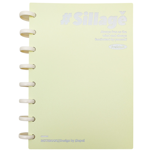 Sổ Lò Xo A5 - Kẻ Ngang - 160 Trang 100gsm - Depai A5-1000-4 - Màu Vàng
