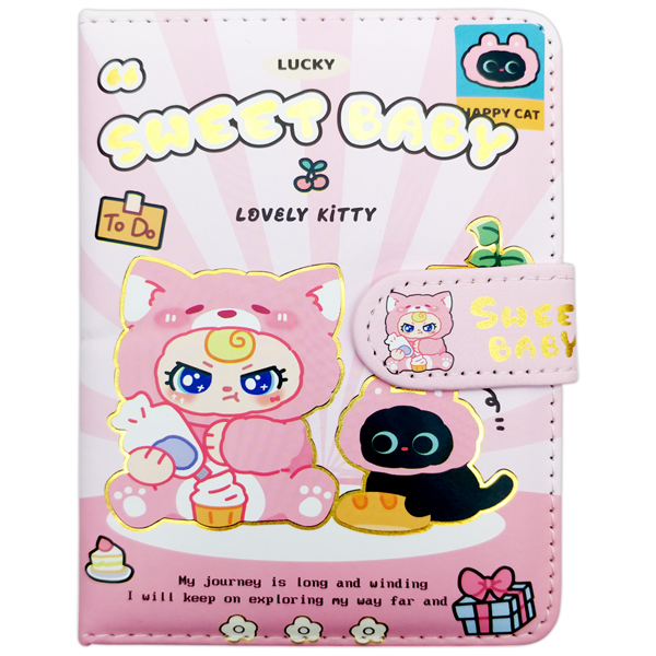 Sổ Teen Baby Three Có Nút Gài - 264 Trang 80gsm - Depai 50K1006-64 - Mẫu 1