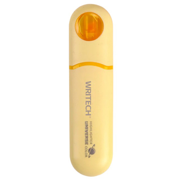 Bút Đánh Dấu Highlight Astronaut Tone Pastel - Writech W8154 - Yellow