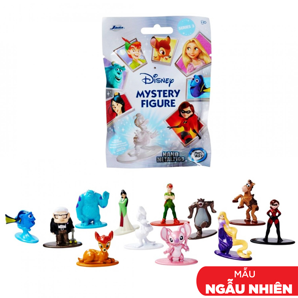 Đồ Chơi Mô Hình Sưu Tầm Disney 1.65 Inch - Nano Metalfigs Blind Bag - Jada Toys (Mẫu Sản Phẩm Bên Trong Là Ngẫu Nhiên)