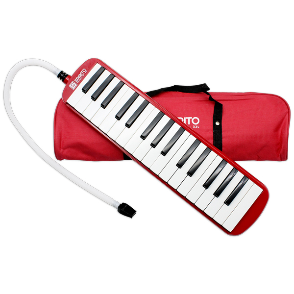 Kèn Spirito Melodica 32 Phím - SM-32L - Màu Đỏ