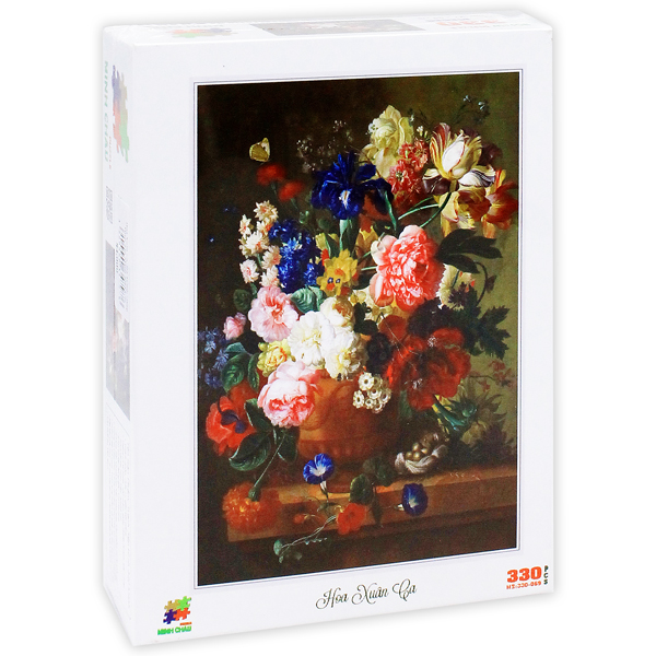 Tranh Xếp Hình 330 Mảnh - 30 x 44 cm - Minh Châu 300-069 - Hoa Xuân Ca