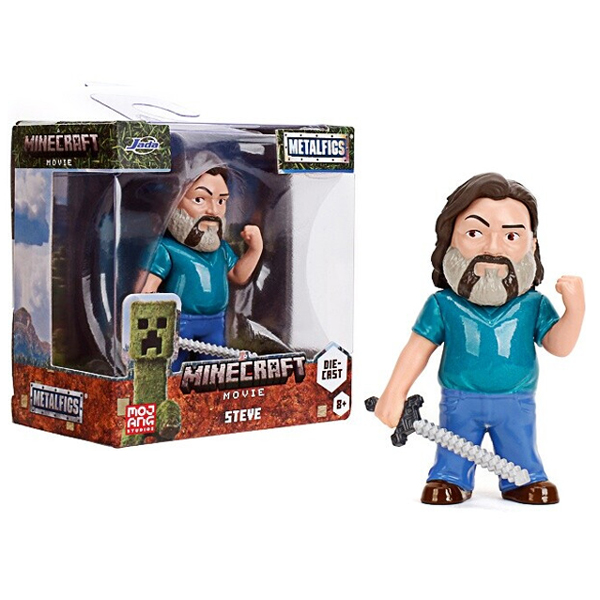 Đồ Chơi Mô Hình Sưu Tầm Minecraft 2.5 Inch - Metalfigs Single Pack - Jada Toys 85138 - Steve