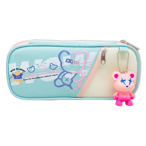 Bóp Viết Vải M.Bear - Yescholar 9206 - Màu Xanh