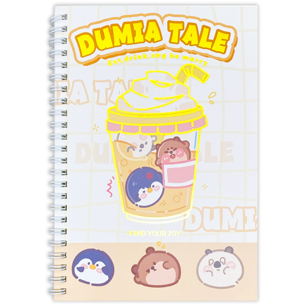 Sổ Lò Xo Teen Dumia Tale A5 - Kẻ Ngang - 80 Trang 80gsm - Depai A5-2121-156 - Mẫu 1