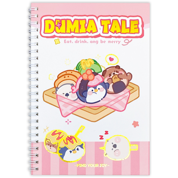 Sổ Lò Xo Teen Dumia Tale A5 - Kẻ Ngang - 80 Trang 80gsm - Depai A5-2121-156 - Mẫu 2