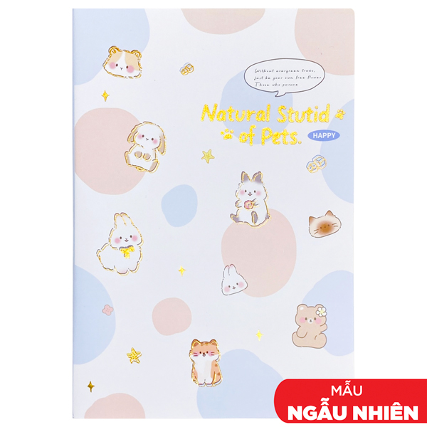 Sổ Teen Bìa Nhựa - Kẻ Ngang - 152 Trang 80gsm - Depai A5076-82-44 (Mẫu Bìa Giao Ngẫu Nhiên)