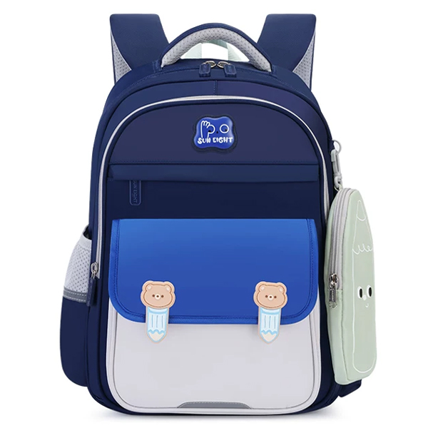 Ba Lô Chống Gù - Sun Eight 22319 - Màu Xanh Navy