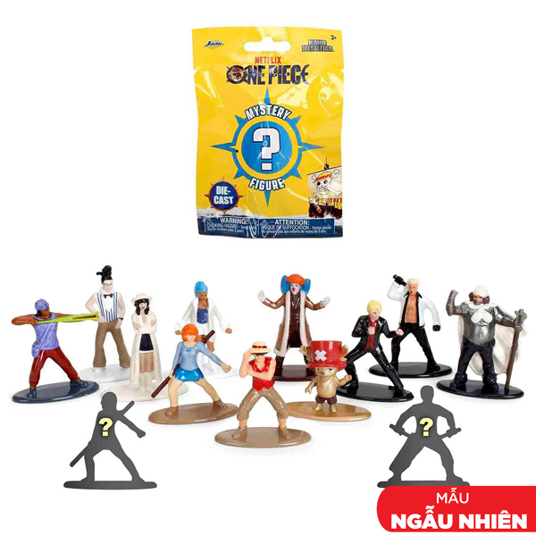 Blindbox Đồ Chơi Mô Hình One Piece 1.65 Inch - Nanofigs - Jada Toys 37285