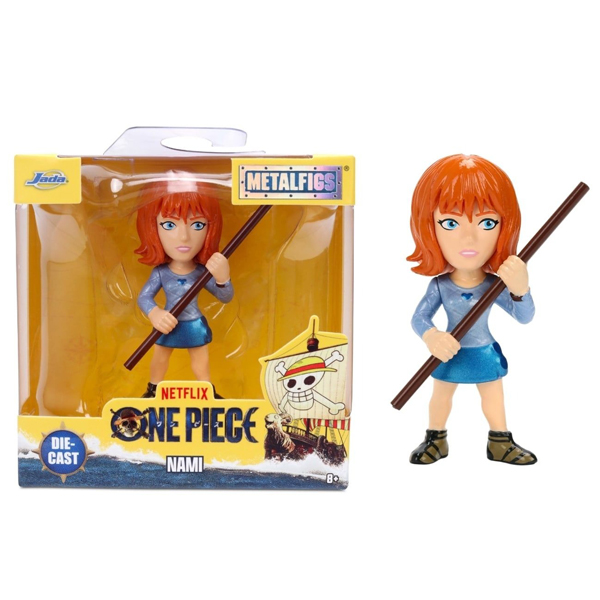 Đồ Chơi Mô Hình One Piece 2.5 Inch - Metalfigs Single Pack - Jada Toys - Nami