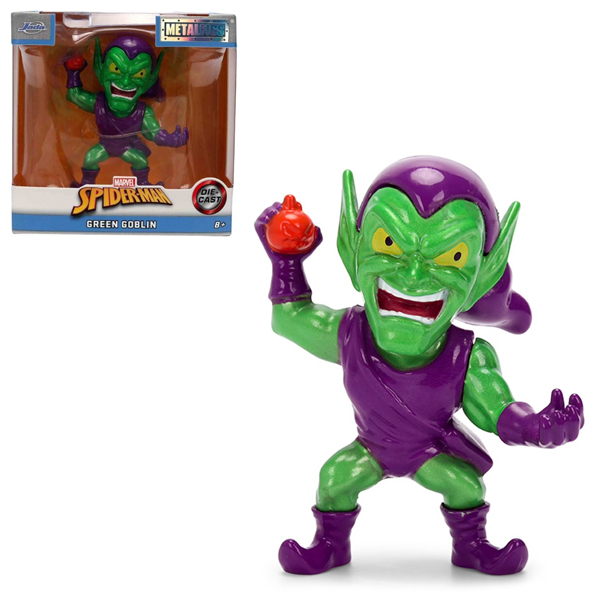 Đồ Chơi Mô Hình Marvel 2.5 Inch - Metalfigs Single Pack - Jada Toys - Green Goblin