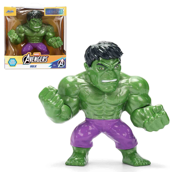 Đồ Chơi Mô Hình Marvel 2.5 Inch - Metalfigs Single Pack - Jada Toys - Hulk