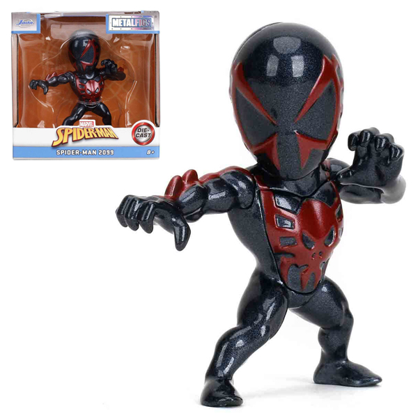 Đồ Chơi Mô Hình Marvel 2.5 Inch - Metalfigs Single Pack - Jada Toys - Spider-Man 2099