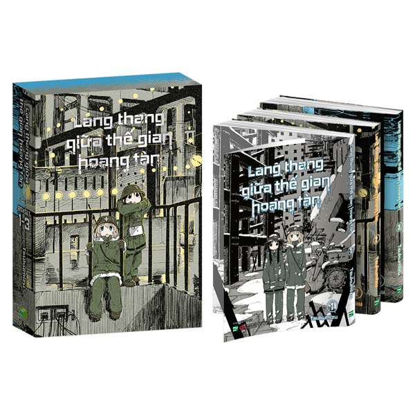 Boxset Manga - Lang Thang Giữa Thế Gian Hoang Tàn: Tập 1 - 3 (Hộp 3 Tập)
