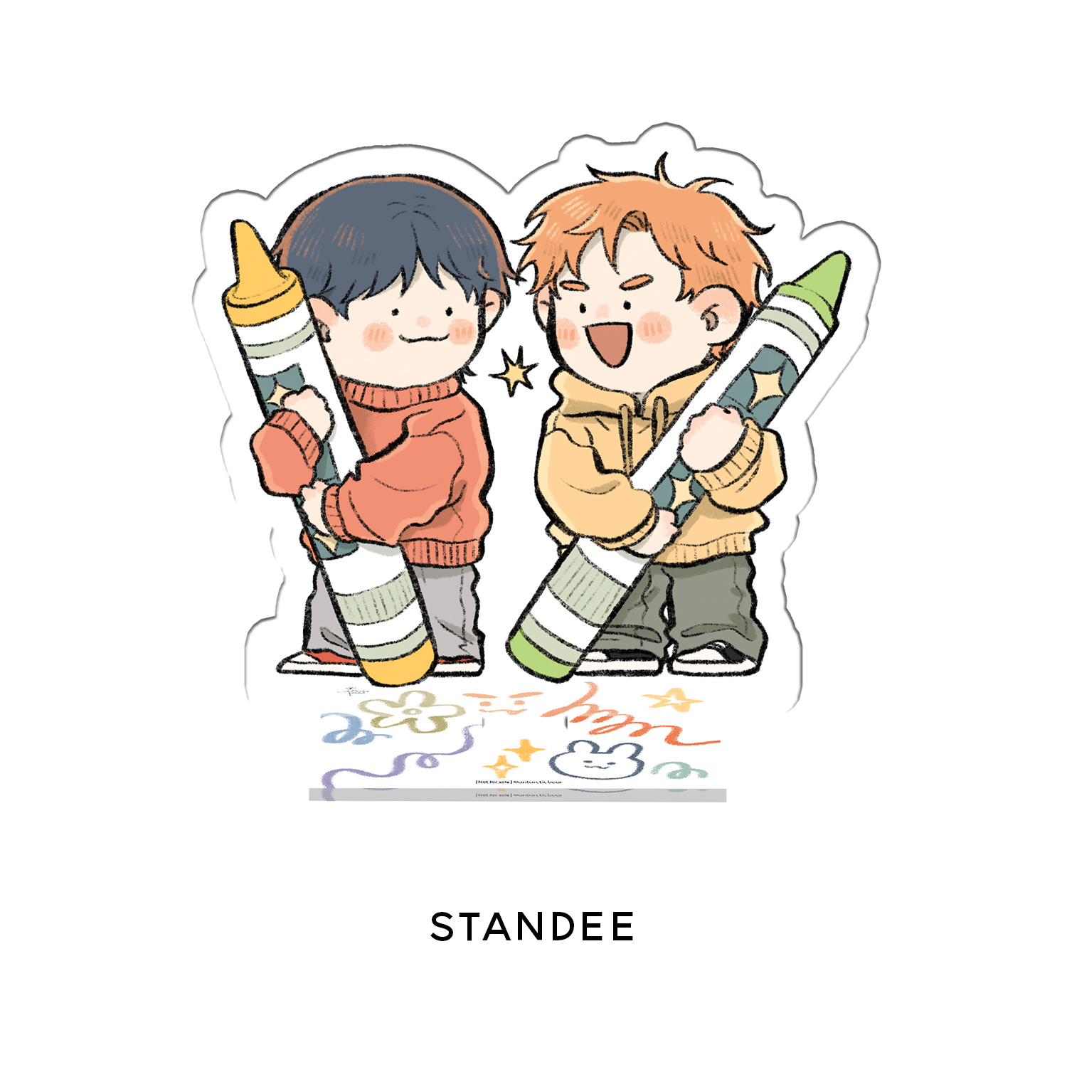 Quà Tặng Standee Chibi Acrylic - Tớ, Cậu Và Những Điều Lấp Lánh - Bản Đặc Biệt