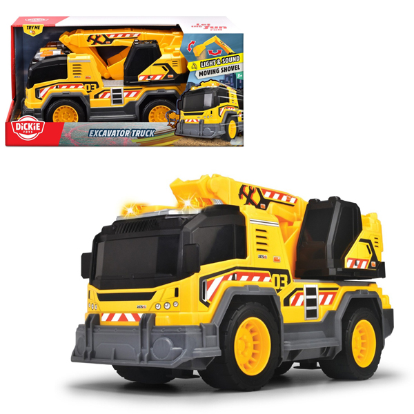 Đồ Chơi Mô Hình Xe Xây Dựng - Excavator Truck - Dickie Toys 203306026