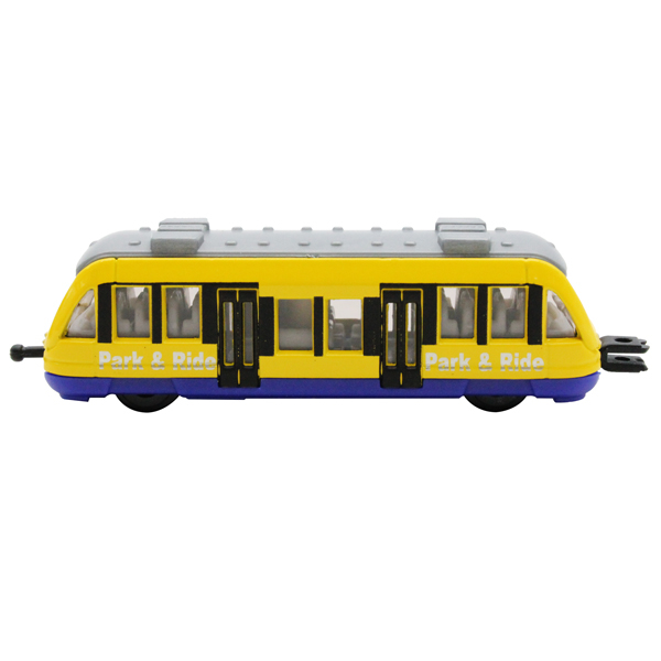 Đồ Chơi Mô Hình Toa Xe Lửa Nội Thành - Siku 1013 - Màu Vàng