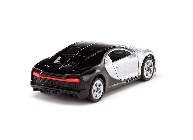 Siku 1508, Auto Sportiva Bugatti Chiron, Auto Giocattolo Per Bambini Metallo Plastica Blu Arancio Porte Apribili 2 2 - Foto 9