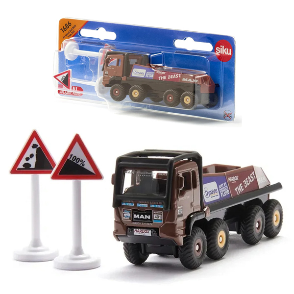 Đồ Chơi Mô Hình Xe Tải Địa Hình HS Schoch 8X8 Man - Siku 1686