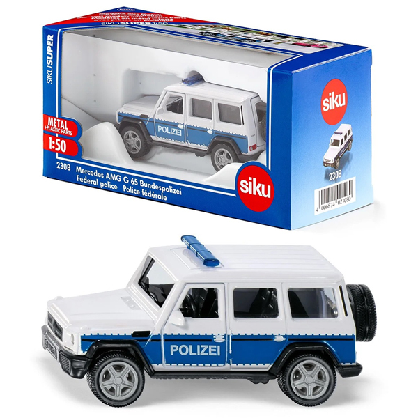 SIKU 2305 Mercedes-Benz Sprinter - Police Fédérale Allemande - Miniature 1/87 - Qualité Premium - Dès 3 Ans