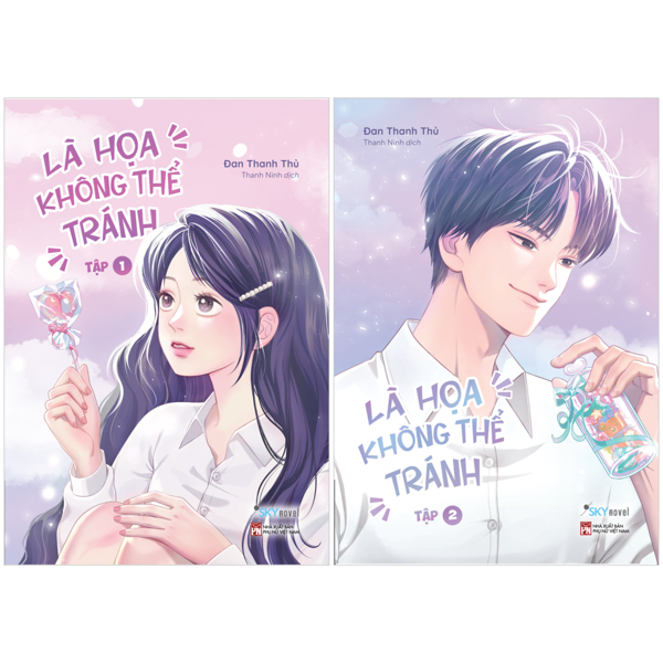 Bộ Sách Là Họa Không Thể Tránh - Tập 1 + Tập 2 (Bộ 2 Tập) - Bản Đặc Biệt - Tặng Kèm 2 Bookmark + 2 Card Bo Góc Cán Màng Kim Tuyến Tơ Tằm