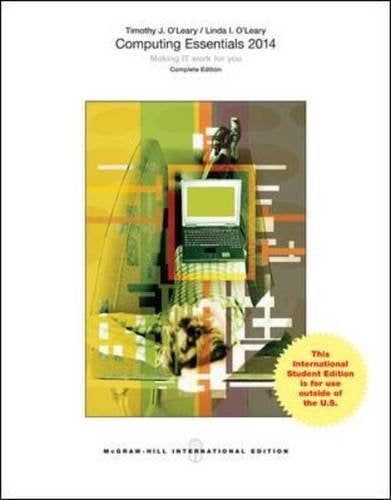 Computing Essentials 2014 Complete Edition - FAHASA.COM