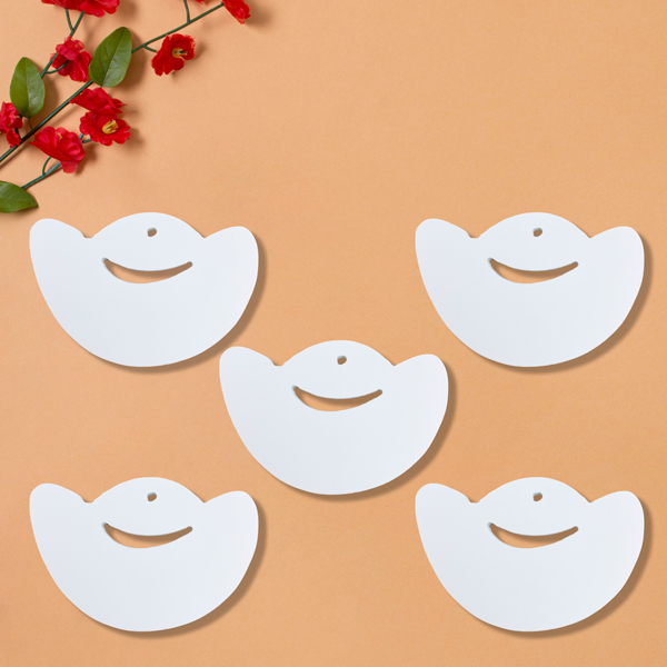 Bộ 5 Foam Trơn - Trang Trí Tết - Vinacraft - Đồng Tiền