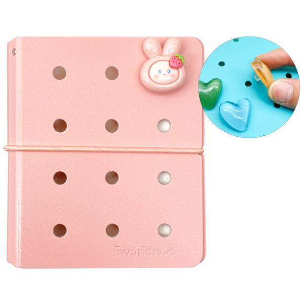 Sổ Còng Mini 80 Trang Kèm Charm Tone Patel - Sworld ST6195-PK - Pink