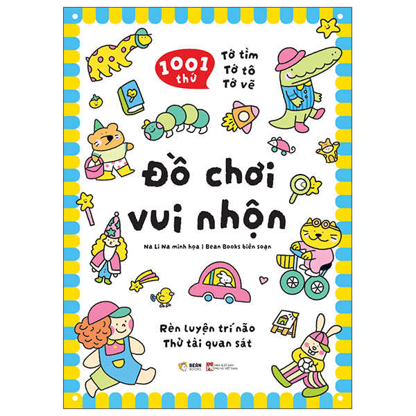 1001 Thứ Tớ Tìm-Tớ Tô-Tớ Vẽ - Đồ Chơi Vui Nhộn