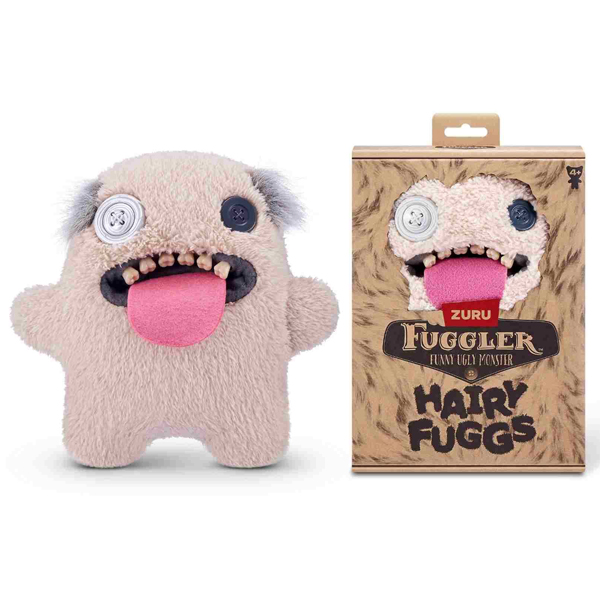 Đồ Chơi Sưu Tầm Fuggler Hairy Fuggs 9 Inch - Zuru Toys 15727 - Cream Oogah Boogah