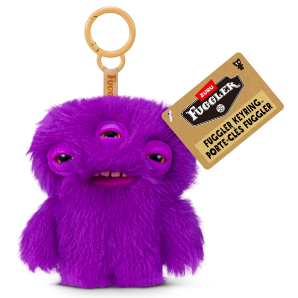 Đồ Chơi Sưu Tầm Fuggler Keyrings 5 Inch - Zuru Toys 15760 - Purple Annoyed Alien