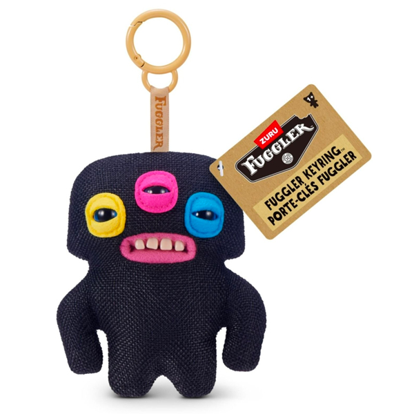 Đồ Chơi Sưu Tầm Fuggler Keyrings 5 Inch - Zuru Toys 15760 - Black Annoyed Alien
