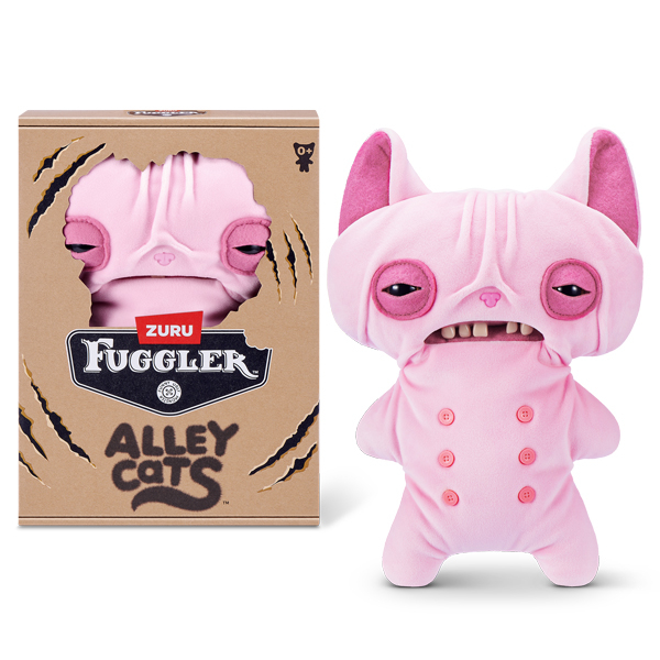 Đồ Chơi Sưu Tầm Fuggler Alley Cats 9 Inch - Mèo Hoang Tinh Quái - Zuru 15752 - Mèo Hồng