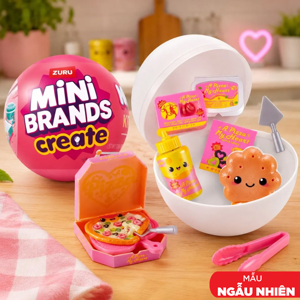 Đồ Chơi Sưu Tầm - Mini Brands Kawaii Kitchen - Zuru Toys 77843 (Sản Phẩm Bên Trong Là Ngẫu Nhiên)