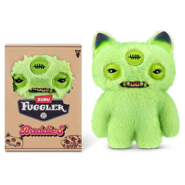 Đồ Chơi Sưu Tầm Quái Thú Nổi Loạn Fuggler Baddies Fuggs 9 Inch - Zuru Toys 15784 - Annoyed Alien