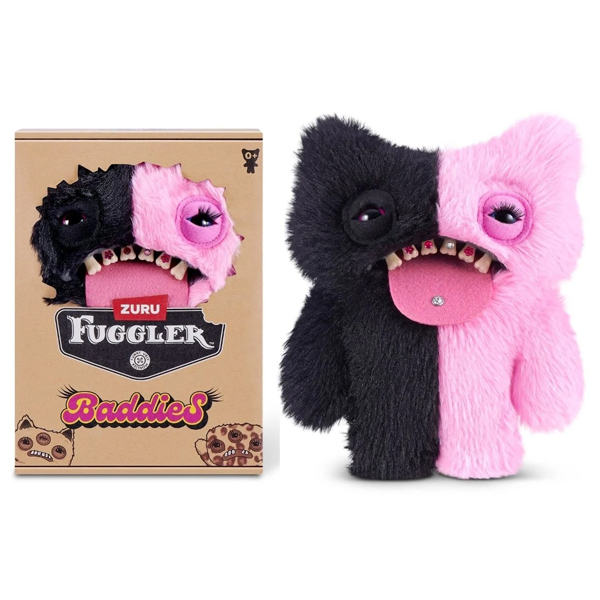 Đồ Chơi Sưu Tầm Quái Thú Nổi Loạn Fuggler Baddies Fuggs 9 Inch - Zuru Toys 15784 - Wide Eyed Weirdo