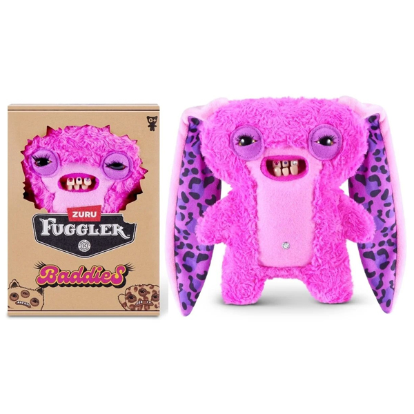Đồ Chơi Sưu Tầm Quái Thú Nổi Loạn Fuggler Baddies Fuggs 9 Inch - Zuru Toys 15784 - Lord Long Ears
