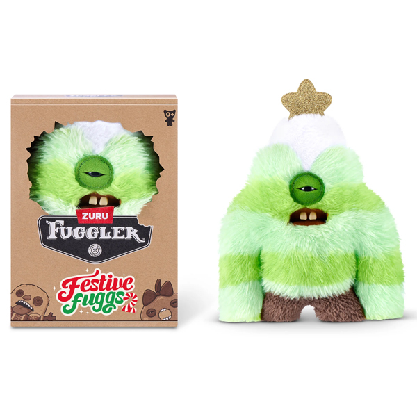 Đồ Chơi Sưu Tầm Mùa Lễ Hội Fuggler Festive Fuggs 9 Inch - Zuru Toys 15785 - Sasquooshmas Tree