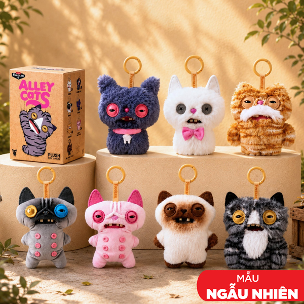 Blindbox Đồ Chơi Sưu Tầm Fuggler Alley Cat Keyrings 5 Inch - Zuru Toys 15789