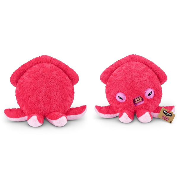 Đồ Chơi Sưu Tầm Quái Ú Khổng Lồ Fuggler Bigg Chunky Fuggs 18 Inch - Zuru Toys 15797 - Màu Đỏ Hồng