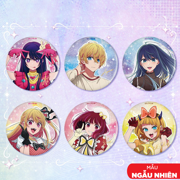 Huy Hiệu Oshi No Ko - Sunrisepop OSAC001 (Sản Phẩm Bên Trong Là Ngẫu Nhiên)