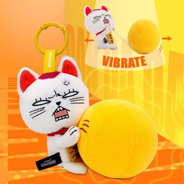 Đồ Chơi Thú Nhồi Bông Dây Kéo Bà Bà Tốc Độ Dan Da Dan - Sunrisepop DDPL004