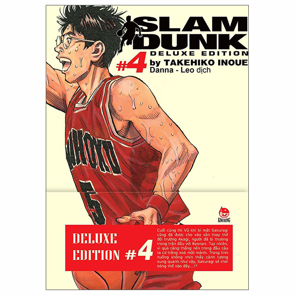 Truyện Tranh Slam Dunk - Deluxe Edition - Tập 4 - Tặng Kèm Obi + Bìa Áo Limite - Takehiko Inoue