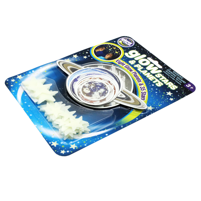 Brainstorm Toys B8623 Glowstars - Estrellas Y Planetas Que Brillan En La Oscuridad, Set Educativo Para Niños