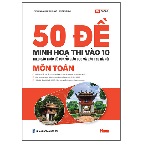 50 Đề Minh Họa Thi Vào 10 - Môn Toán