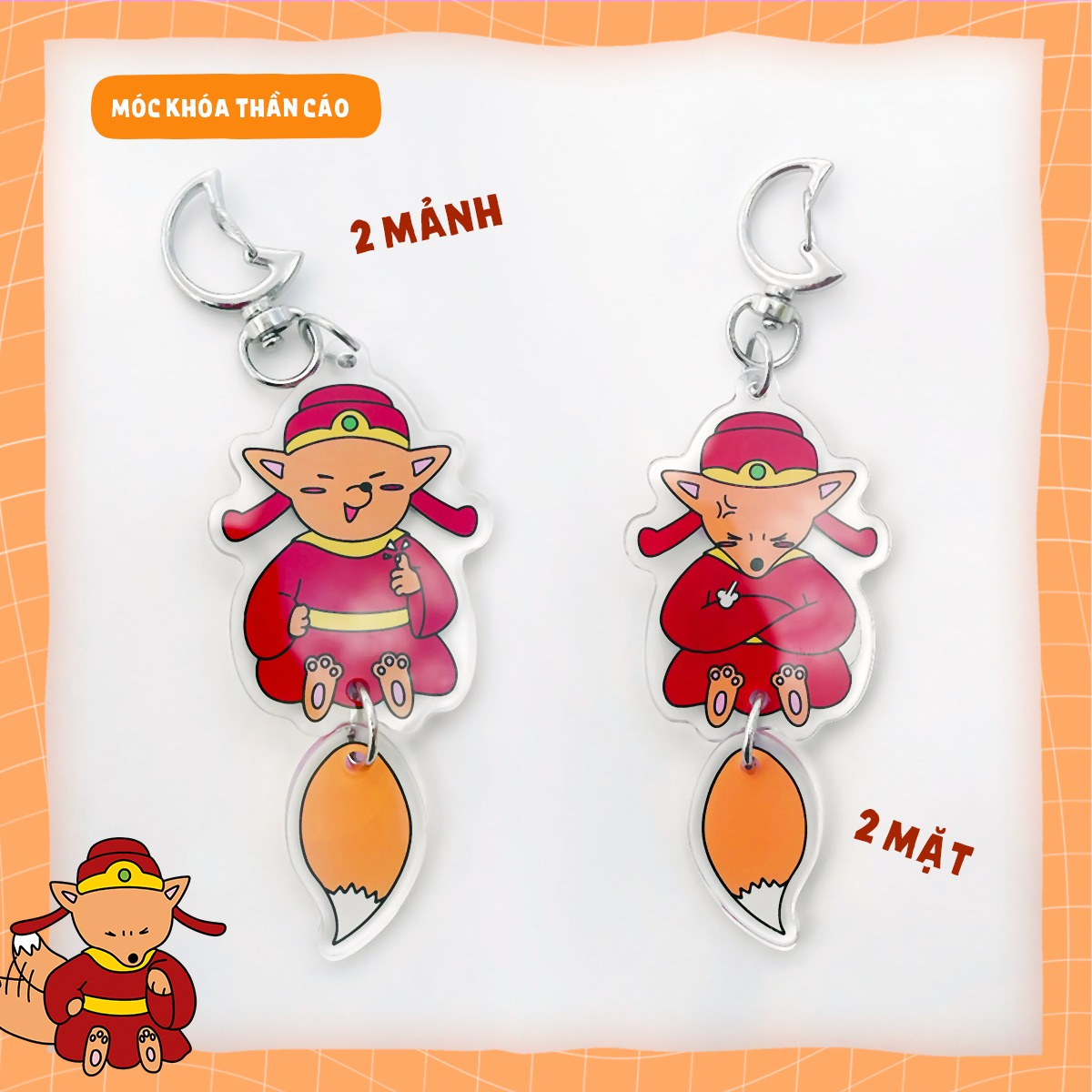 Quà Tặng Móc Khóa Thần Cáo - Thế Giới Không Cổ Tích - Tập 2 - Bản Đặc Biệt