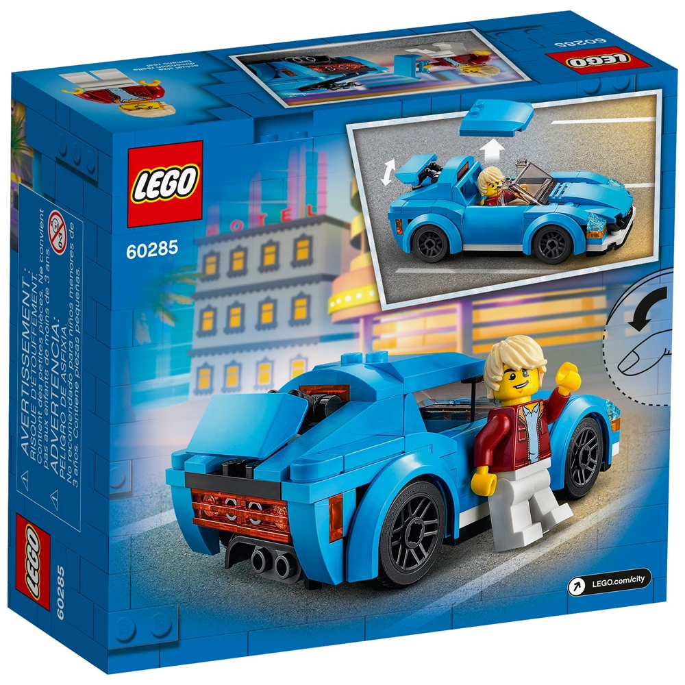 Đồ Chơi Lắp Ráp Lego City 60285 - Sports Car (89 Mảnh Ghép