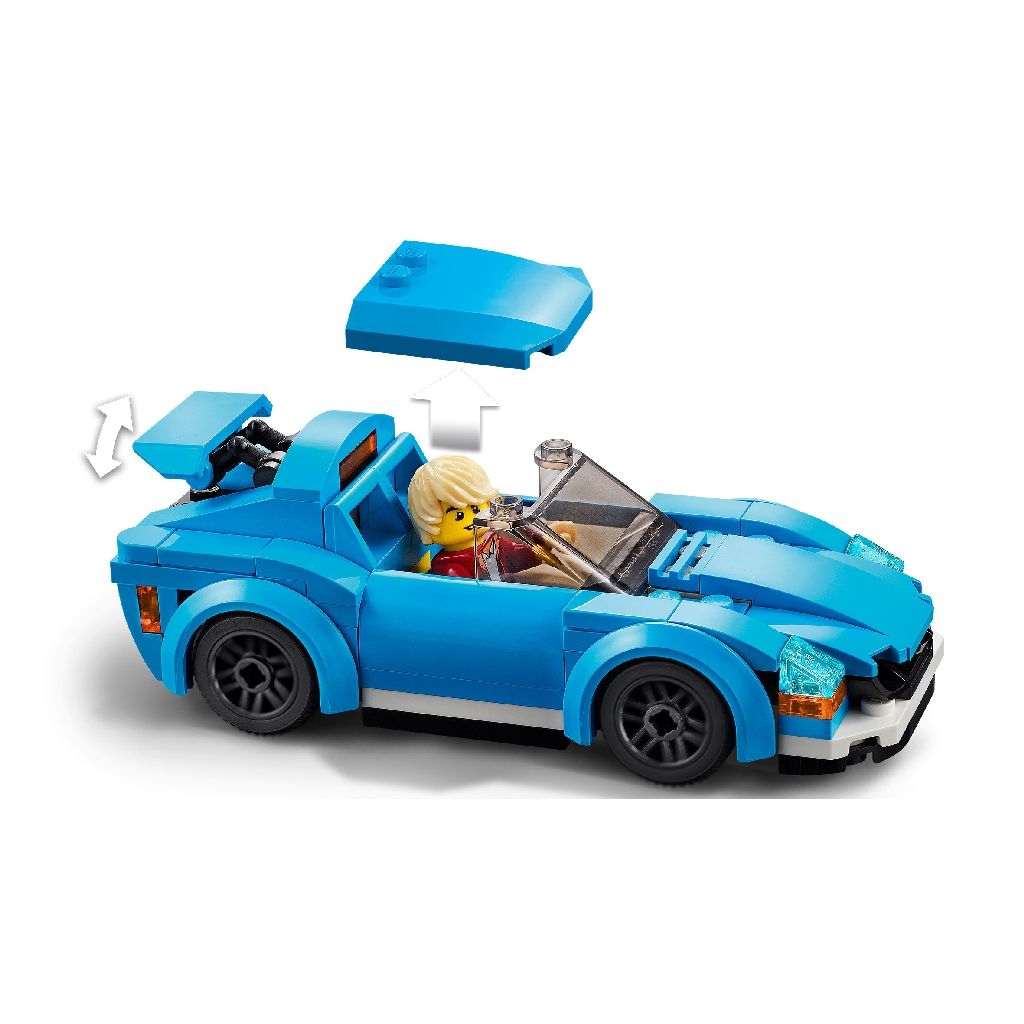 Đồ Chơi Lắp Ráp Lego City 60285 - Sports Car (89 Mảnh Ghép