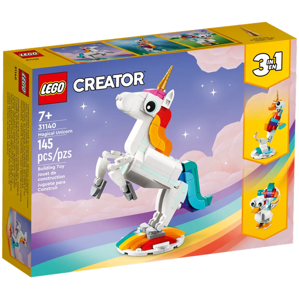 Đồ Chơi Lắp Ráp Lego Creator 31140 - Magical Unicorn (145 Mảnh Ghép)